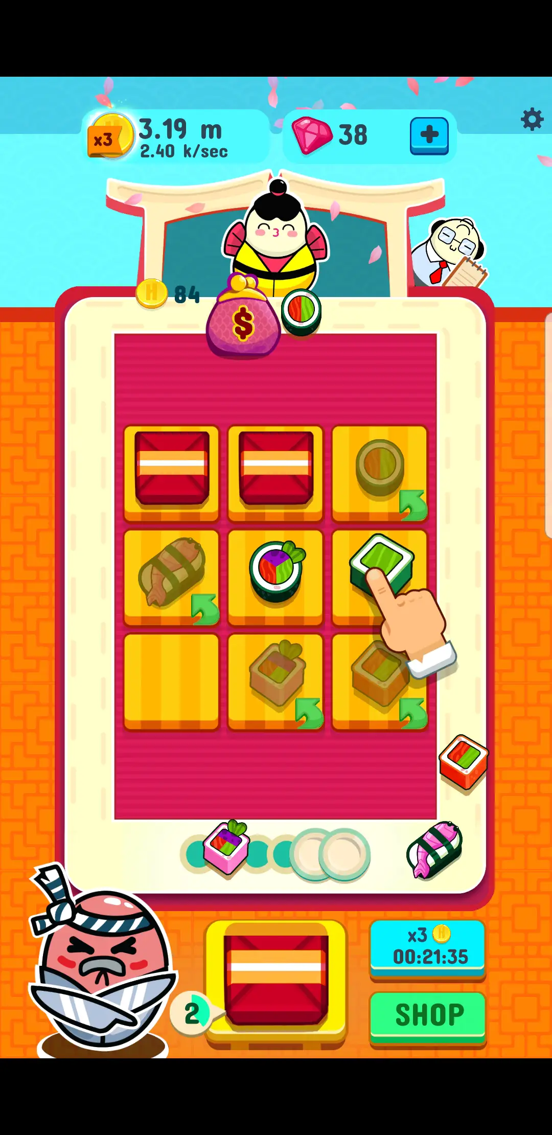 Super Sushi Merger screenshot