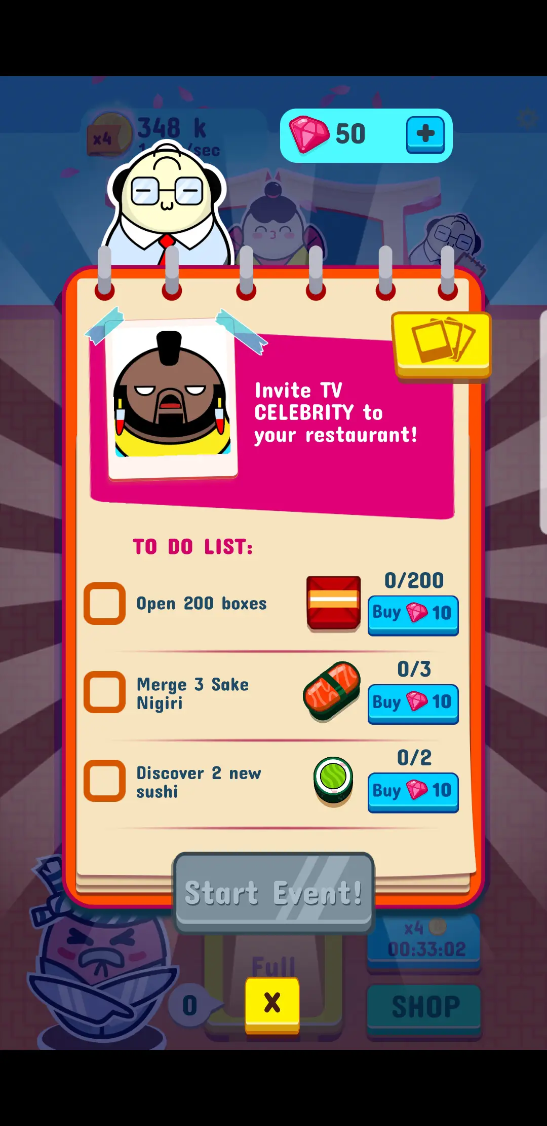 Super Sushi Merger screenshot