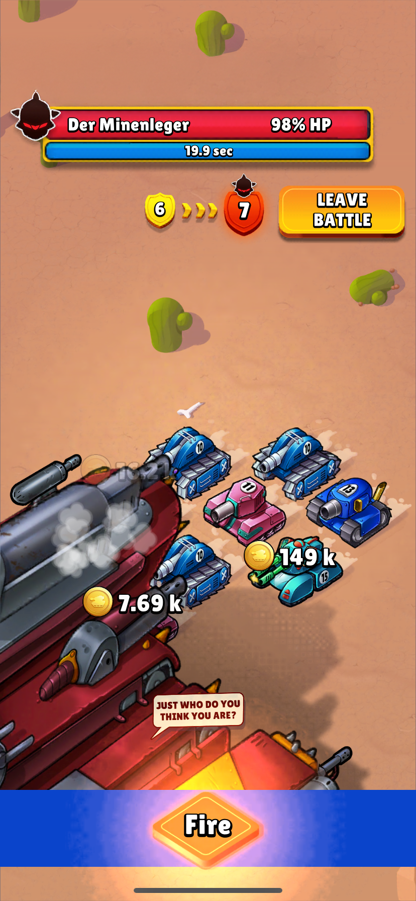 Huuuge Little Tanks screenshot