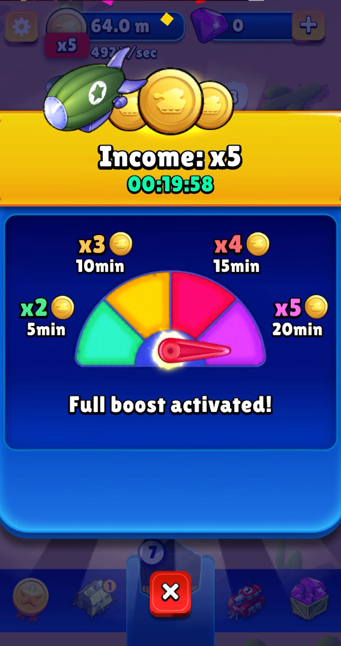 Huuuge Little Tanks screenshot