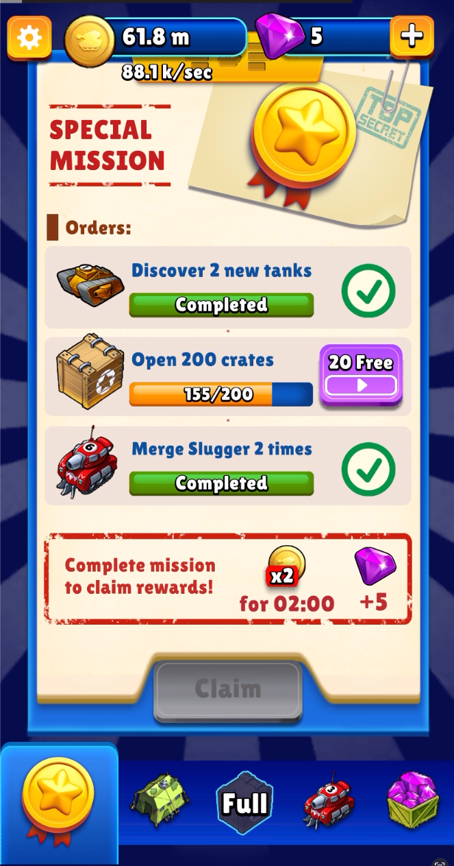 Huuuge Little Tanks screenshot