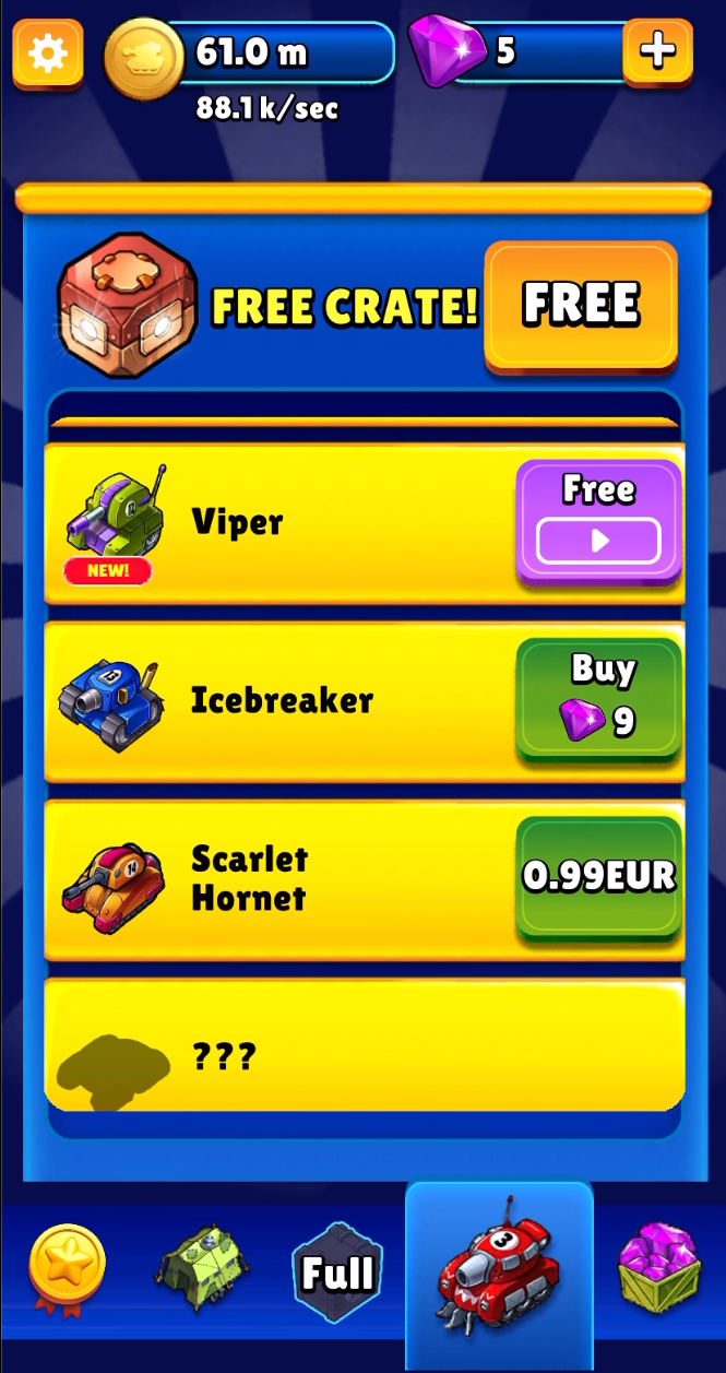 Huuuge Little Tanks screenshot